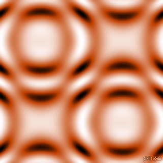 Rust and Black and White circular plasma waves seamless tileable 22d29h