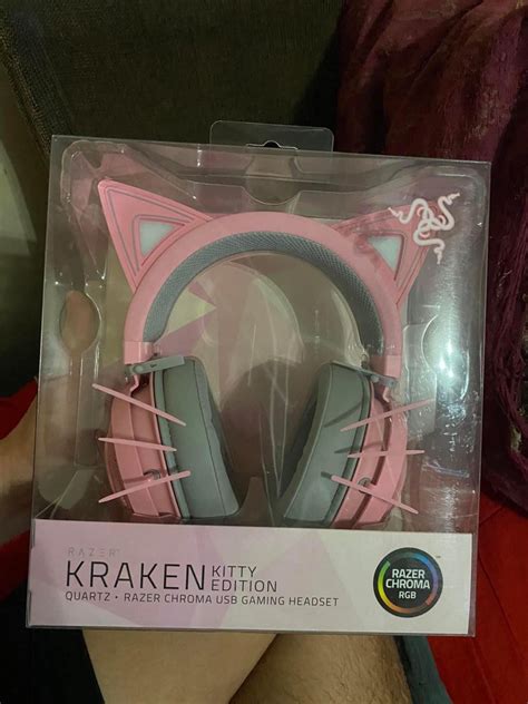 RAZER KRAKEN KITTY EDITION, Audio, Headphones & Headsets on Carousell