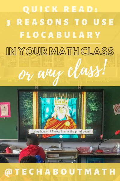 QUICK READ: 3 Reasons to Use Flocabulary in your Math Class.. or any class really! - Tech About Math