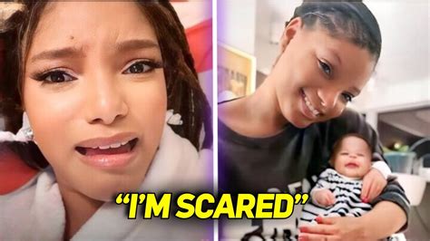 Halle Bailey Confirms She Gave Birth & Reveals She Won't Show Baby EVER - YouTube