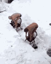 Swimming In Snow GIF - Blizzard Swim - Discover & Share GIFs