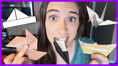 Making Origami!!! - YouTube