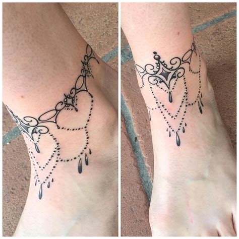 Ankle Bracelet Tattoo Ideas - Printable Computer Tools