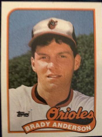 Brady Anderson #757 Prices | 1989 Topps | Baseball Cards