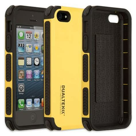 PUREGEAR YELLOW DUALTEK EXTREME RUGGED CASE COVER FOR APPLE iPHONE 5/5s ...