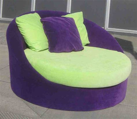 Round Chaise Lounge Chair | Chaise lounge, Sofa bed with chaise, Chaise