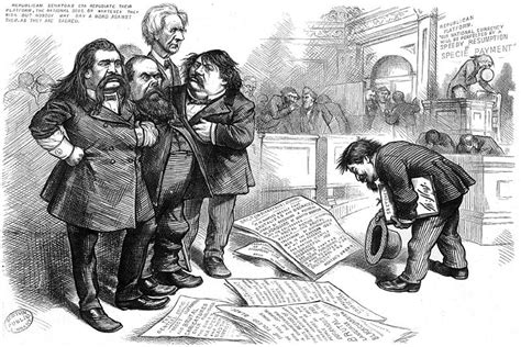 Thomas Nast Political Cartoons Circa Civil War