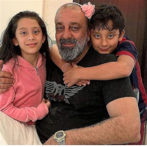 Sanjay dutt with their kids. . . #sanjaydutt | Bollywood photos ...