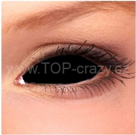 BLACK SCLERA Prescription Contact Lenses - Lucifer - Colored ...