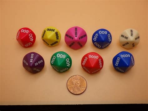 High Numbers D10 Ten Sided Dice Hundreds Thousandths RPG - Etsy