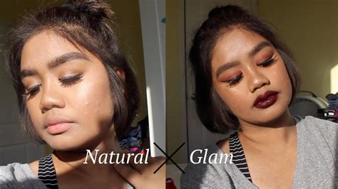 Prom Makeup: Natural vs Glam - YouTube