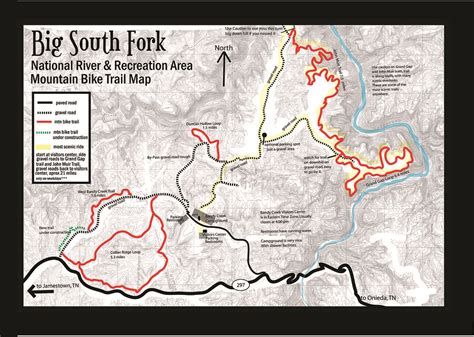 Big South Fork Trail Map - Maping Resources