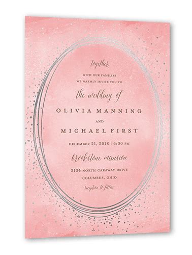 Pink Wedding Invitation | Shutterfly