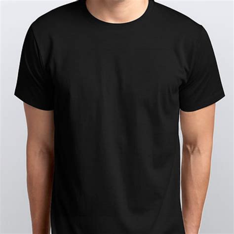 Men Black-Plain/Basic Round Neck T-Shirt at Rs 179 in Guwahati | ID: 20263649991