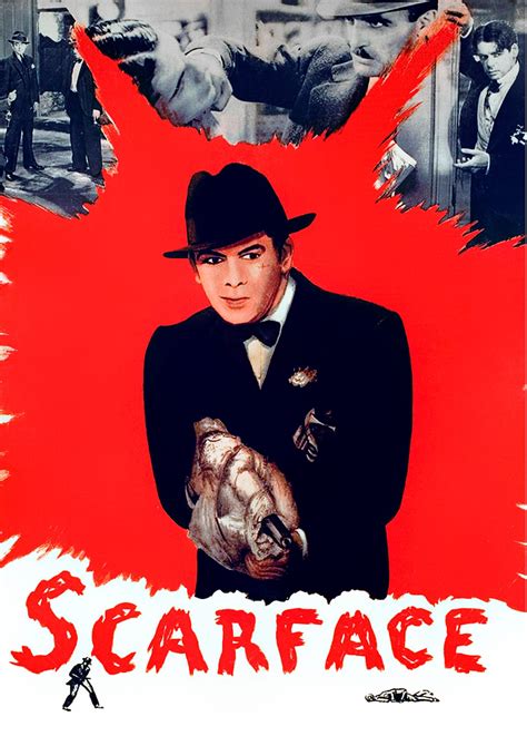 Scarface 1932 Poster American Gangster Film Wall Decor Retro - Etsy