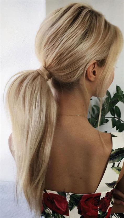 53 best ponytail hairstyles low and high ponytails to inspire – Artofit