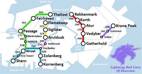 Lightning Rail Transit Map : r/Eberron