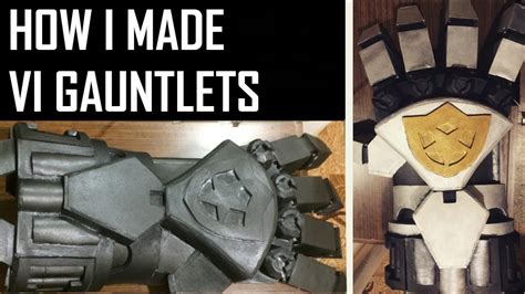 Vi Officer Gauntlets cosplay From League of Legends! - YouTube