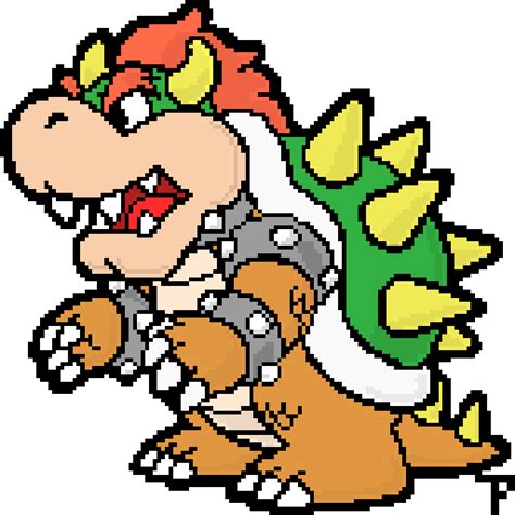 Pixel Bowser by TankyPenguin on DeviantArt