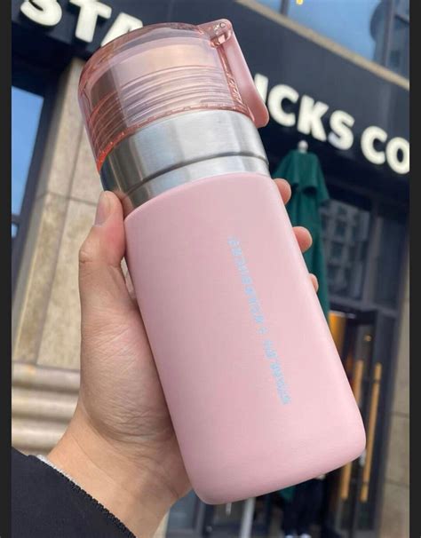 Starbucks X Stanley Korea Autumn Pink Vacuum Travel Thermos - Etsy