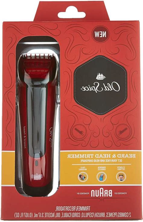 Old Spice Beard & Head Trimmer, Powered By