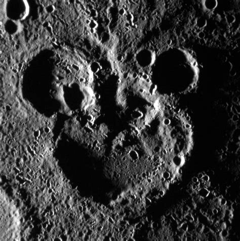 Mercury Craters Look Like Mickey Mouse in NASA Photo | Space