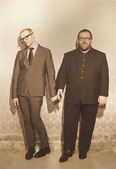 Simon Pegg and Nick Frost: Losers in love | Simon pegg, Comedy duos, Actors