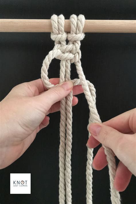 Step by step DIY macrame video. How to tie a spiral knot. Easy to ...