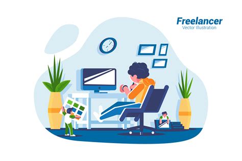 Freelancer - Vector Illustration