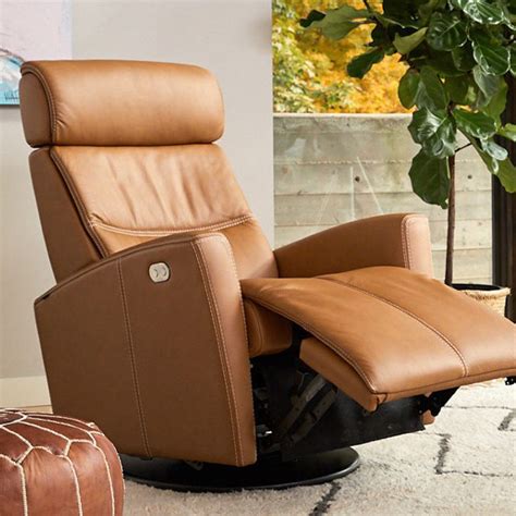 Fjords Milan Swivel Recliner | Living Room Furniture | Norfolk VA