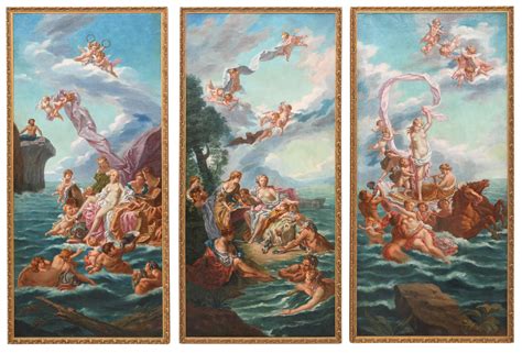Lot - Three Greek Mythology Oil Paintings