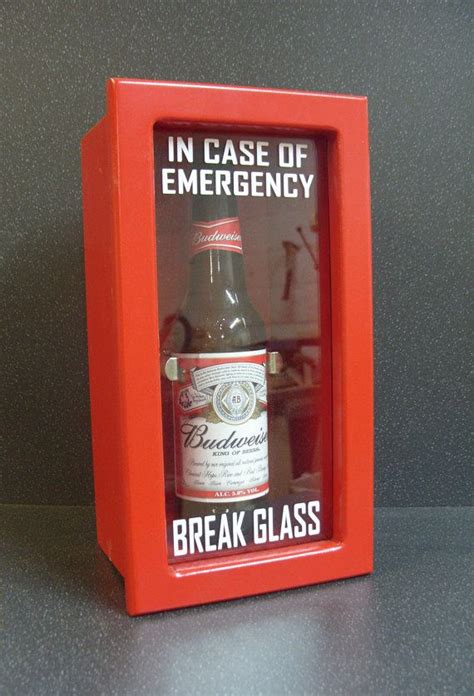 Emergency Beer Box Break Glass Emergency Box by CCBManufacturing, £19. ...