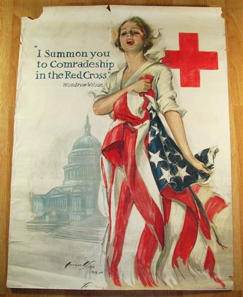 WW1 Red Cross recruitment poster, 1918 | Red cross nurse, Red cross, American red cross