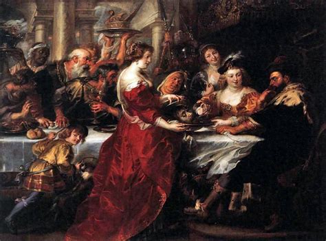 The Feast of Herod [Peter Paul Rubens] | Sartle - See Art Differently