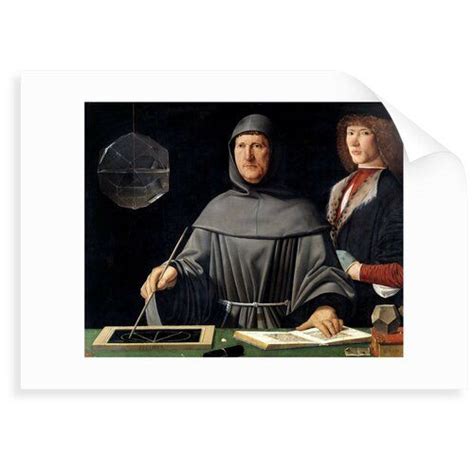 'Portrait of Fra Luca Pacioli' Painting East Urban Home Size: 30 cm H x ...