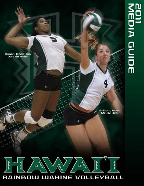 2011 Rainbow Wahine Volleyball Media Guide by hawaiiathletics1 hawaiiathletics1 - Issuu