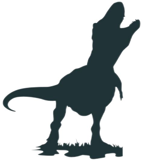 Dinosaur Silhouette Transparent Background Png Clipart Hiclipart | Images and Photos finder