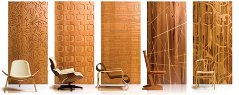 If It's Hip, It's Here (Archives): B+N Iconic Furniture & Textured Wall Panels