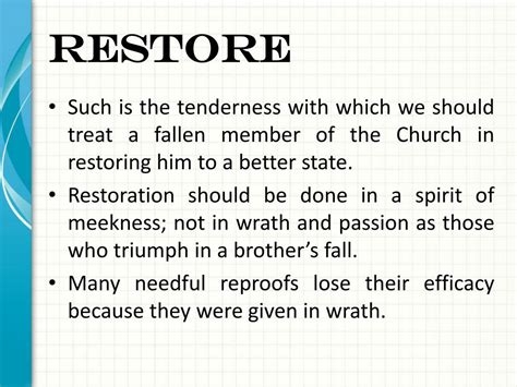 PPT - Bible Study “ Restoration ” PowerPoint Presentation, free download - ID:2032470