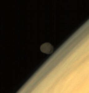 Phobos above Mars, from Mars Orbiter Mission | The Planetary Society