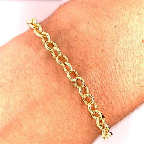 Gold Filled Bracelet Gold Layering Bracelet Gold Chain - Etsy