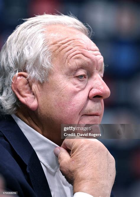 Bill Beaumont, the World Rugby chairman, faces the media during the ...