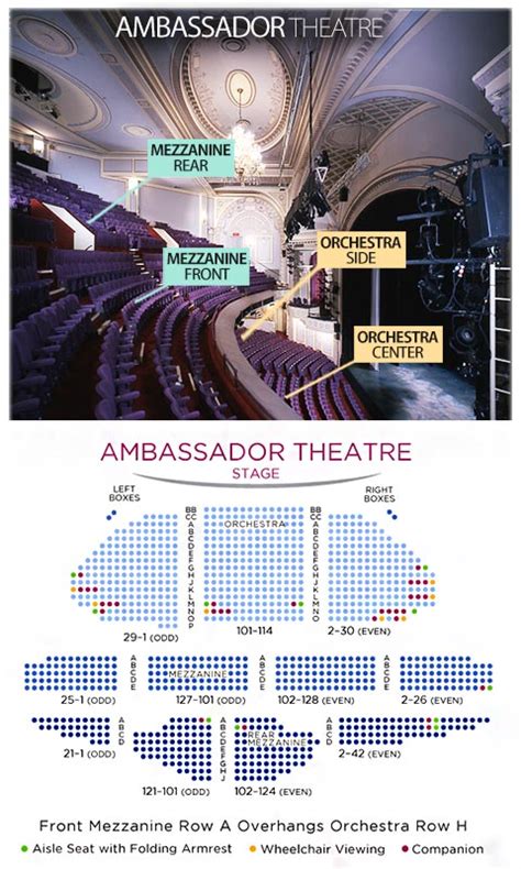 Tickets für Ambassador Theatre || NewYorkMusicalKarten.de