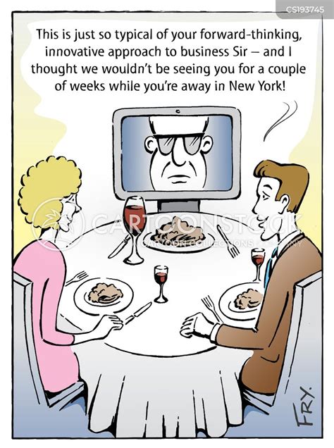 Business Lunches Cartoons and Comics - funny pictures from CartoonStock