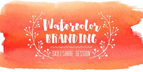 Create Your Own Custom Watercolor Logo