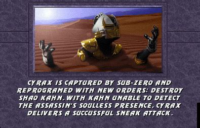 MKWarehouse: Mortal Kombat 3: Cyrax