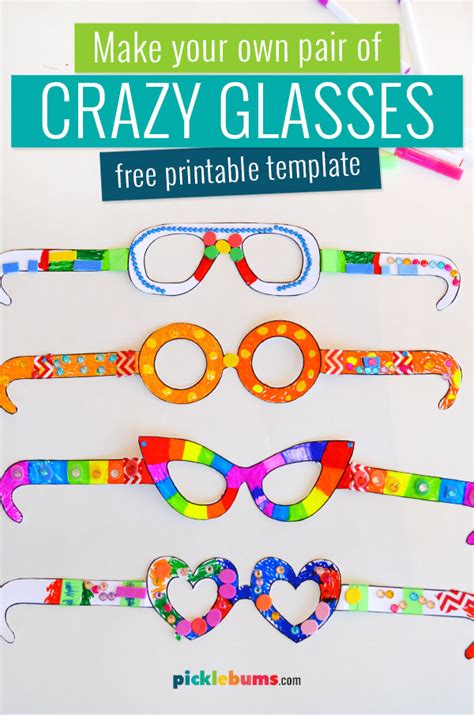 Fabulous Free Printable Glasses! - Picklebums