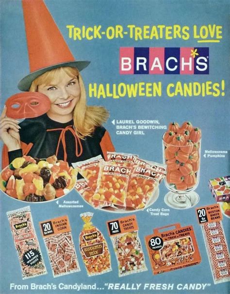 Brach’s Halloween Candy, 1966 Ad. : r/vintageads