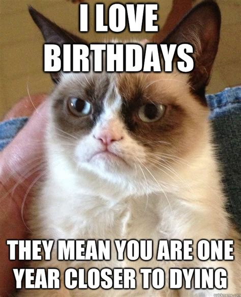 grumpy cat birthday memes | quickmeme