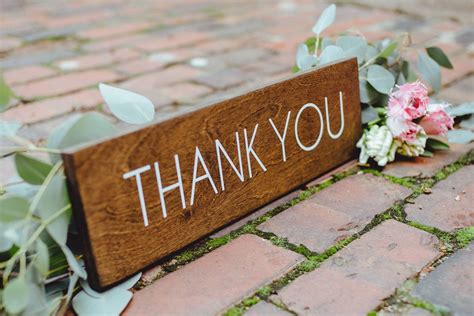 Thank You Rustic Sign Wedding Woodland Theme Sign Wedding - Etsy